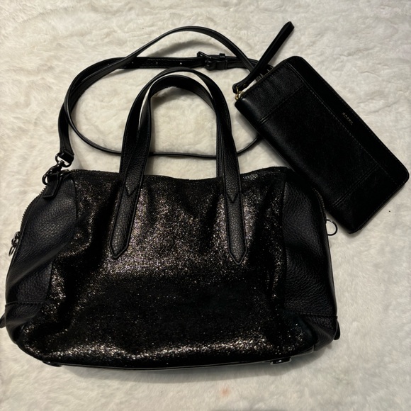 Fossil Bowler Bag and Wallet Set - Picture 1 of 9
